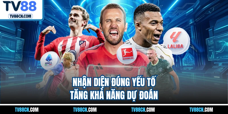 Nhận diện đúng yếu tố tăng khả năng dự đoán